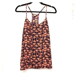 Jcrew Flamingo top NWOT